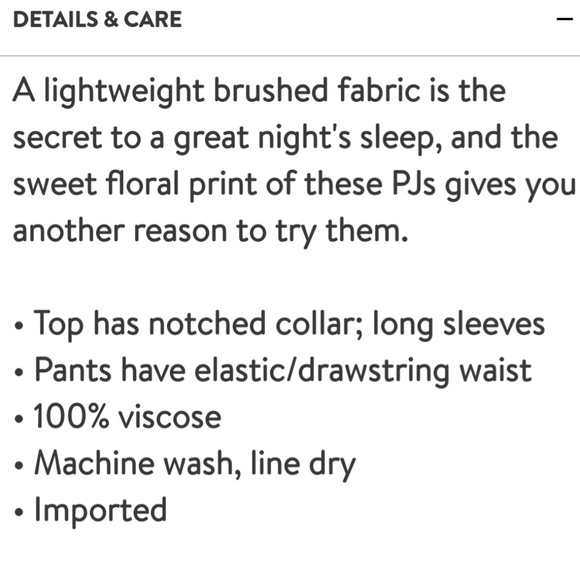 Papinelle Ella Cozy Woven Pajama Set Small EUC - Picture 8 of 10